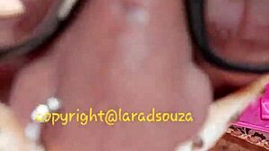 Indian Crossdresser Model Lara Dsouza Posing In Pink Satin Nighty