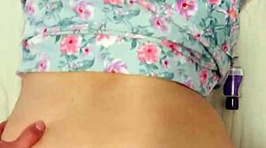 Oh Wow, My Husband Pounds Me Hard in Doggy Style with Fishnets and Dress On!