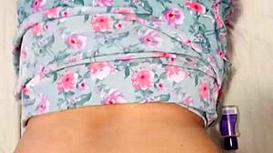 Oh Wow, My Husband Pounds Me Hard in Doggy Style with Fishnets and Dress On!