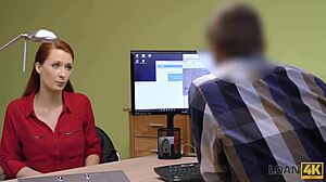 Loan4K Buxom Ginger Teen Fucked Hard at Czech Casting Interview