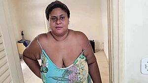 Oh man this Brazilian BBW milf takes anal from the loan shark to pay debts 😈🍑💦