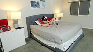 Step Sis Slides Cock In While Watching VR with Delilah Dagger in Rough Doggystyle