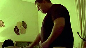 Amateur Homemade Ebony Bent Over in Doggystyle Ass Action with Interracial Black From Behind!