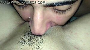 Athletic Brunette Milf with Big Clit and Juicy Pussy Gets Licked in Homemade Rimjob Scene