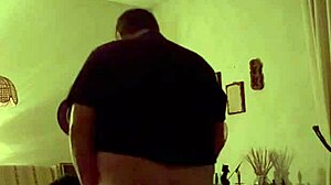 Amateur Homemade Ebony Bent Over in Doggystyle Ass Action with Interracial Black From Behind!