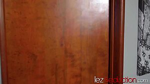 petite teen alix lynx gets seduced by busty blonde milf nina elle in full lesbian movie