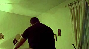 Amateur Homemade Ebony Bent Over in Doggystyle Ass Action with Interracial Black From Behind!