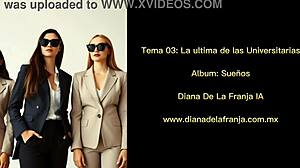 what's up with these wild university girls dancing at the club - diana de la franja?