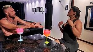 Hey, my hot stepmother needed help with her relationship issues so I ended up fucking her tight wet pussy and creampie inside