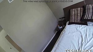 Hey, check out this hardcore doggystyle pounding for shaved wet teen Maddy Rose in POV. She's bent over and loving it