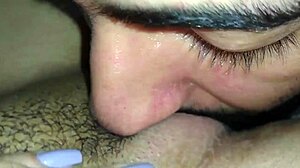 Athletic Brunette Milf with Big Clit and Juicy Pussy Gets Licked in Homemade Rimjob Scene