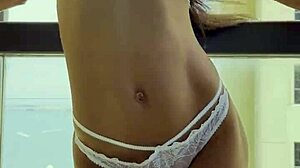 Isn't it tempting how gorgeous Monika Fox tries on new sexy lingerie and poses seductively?