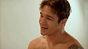 he sneaked out of boyfriend's bed to fuck roommate bareback with blowjob