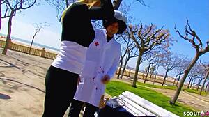 hey angelica, ready for this wild karneval threesome with comic story and rough teen 18+ action?