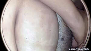 Huge Dick Pounds Giant Pussy Captured Through Spy View