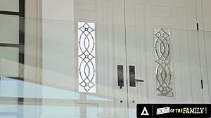 Out of the Family - Hot MILF Lauren Phillips Catches Stepson Jerking!