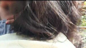 Desi step aunty enjoys outdoor sex in ganne ki khet with deepthroat and pussy licking