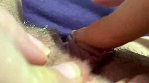 She experiences a powerful BIG CLITORIS orgasm in the intense session.