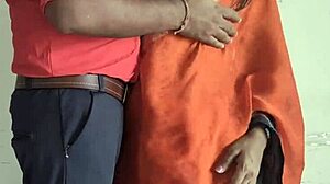 hottest indian couple in homemade video with rough student sex