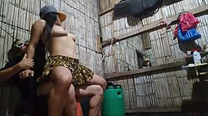 Military wife rides big cock in cowgirl for homemade sex tape