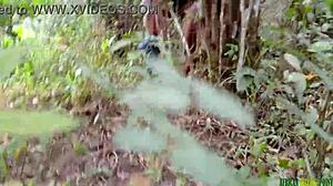 why fuck that black fat pussy in the bush like this?