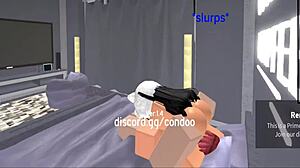 Roblox Cutie Wanted It In Anal Assfucking Blowjob Deepthroat Rough Sex? She Takes Cute Facial After Intense Encounter.