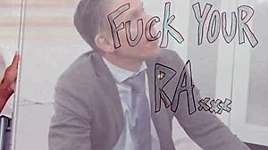 petite ra gia dibella lures professor mick with thong for hungry pussy drilling