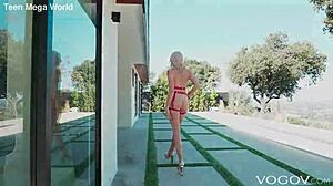 Hardcore Anal Action - Trailer Blonde Blowjob Deepthroat Doggystyle Gaping Lingerie Natural Tits