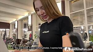 I love the thrill of getting intimate in a public bathroom setting