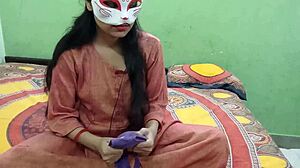 Bhabhi explores her youthful desires in part 2 of the Indian series.