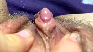She experiences a powerful BIG CLITORIS orgasm in the intense session.