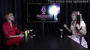 What makes her feel horny is interested people tasting milk kissing the presenter and showing blowjob - Sofie Lollipop transsexual sheer red in Brazilian group swingers style