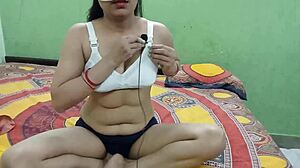 Bhabhi explores her youthful desires in part 2 of the Indian series.