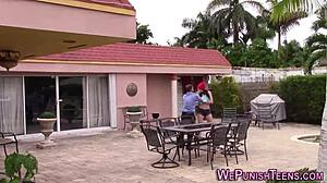 Why Does This Restrained Teen 18+ Get Such Intense Fucking?