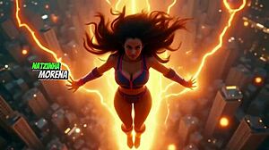 Luxury brunettes fuck intensely moaning loud from pure horny pleasure in dripping clothes ripped action