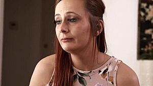 Milf watches her guy fucking redhead woman in threesome! Deepthroat blowjob and face sitting action unfolds wildly!