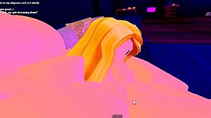 stepmom sucks stepson's cock while his dad works on roblox