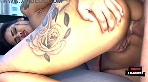 I Enjoy Fodendo This Gostosa with Perfect Body, Big Ass, and Wet Pussy Leading to Cum on Ass