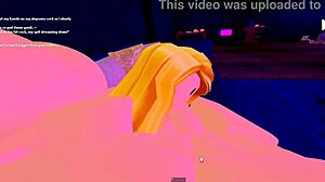 stepmom sucks stepson's cock while his dad works on roblox