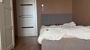 Arab Stepmom Seduces Stepson With Sexy Legs in Pantyhose - But Why Tease Mommy?