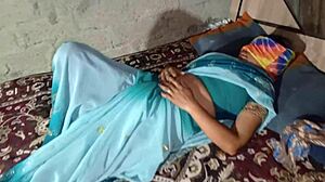 I experience hot sex with my Indian desi stepsister in law during homemade interracial session in dorm room