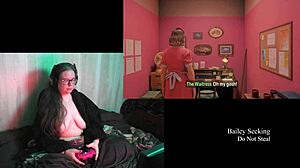 In this playthrough, the brunette with big natural tits explores Naked Night Springs in part 1.