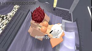 Roblox Cutie Wanted It In Anal Assfucking Blowjob Deepthroat Rough Sex? She Takes Cute Facial After Intense Encounter.