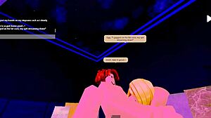 stepmom sucks stepson's cock while his dad works on roblox