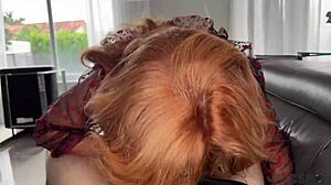 Andi James With Big Natural Tits Blue Eyes Curvy Lingerie Gets Cowgirl Riding Doggystyle Blowjob Creampie From Jmac