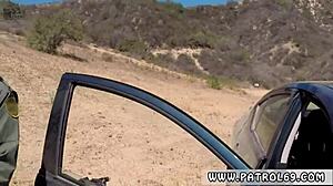 Kitty FUCKS Police Officer Cute Blonde Marilyn Moore Gets Facial