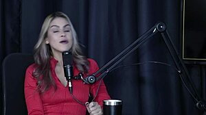 What makes her feel horny is interested people tasting milk kissing the presenter and showing blowjob - Sofie Lollipop transsexual sheer red in Brazilian group swingers style