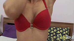 kinky lady contrasts naughty blowjob with mature pussy riding in missionary and doggystyle.