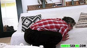 Stepsister Teases Stepfather Relentlessly