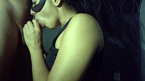 Lunaferrari contrasts amateur teen blowjob with brunette Latina pornstar in free homemade video.